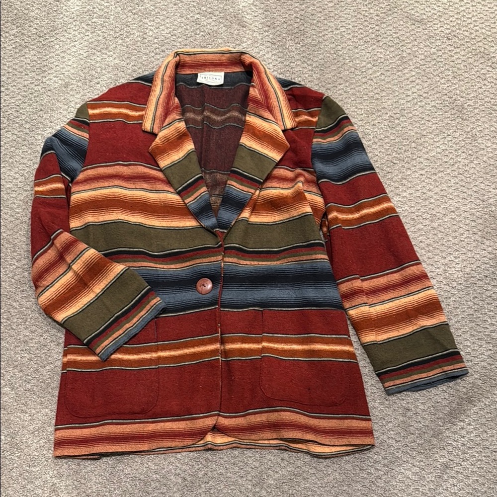 Arizona Jean Company - Wool Blend Blazer Southwestern Style